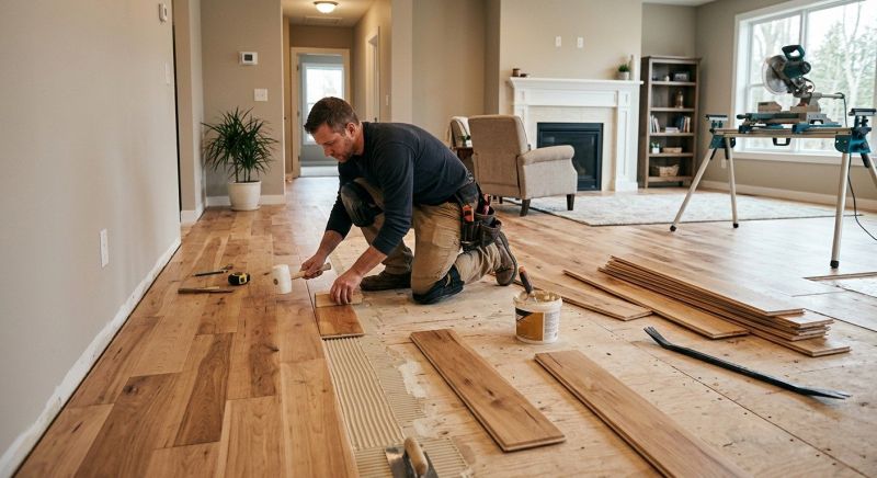 Engineered Wood Installation in Framingham, MA