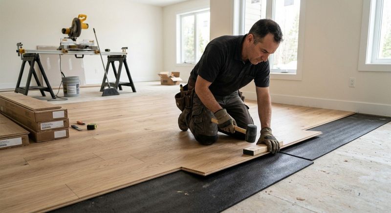 Engineered Wood Installation in Framingham, MA