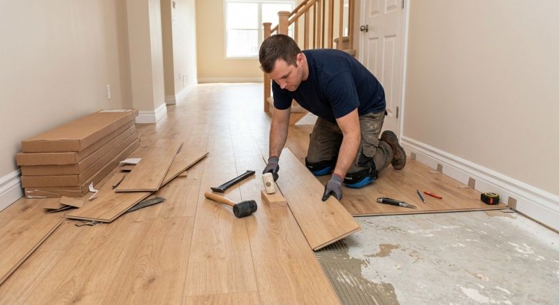 Laminate Floor Installation in Medway, MA