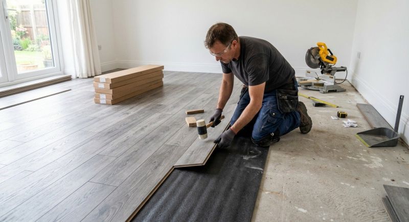 Laminate Floor Installation in Weymouth, MA