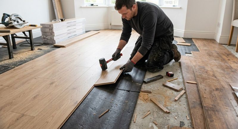 Laminate Floor Replacement in Ayer, MA
