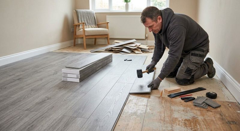 Laminate Floor Replacement in Douglas, MA