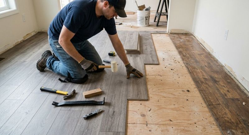 Laminate Floor Replacement in Hyde Park, MA