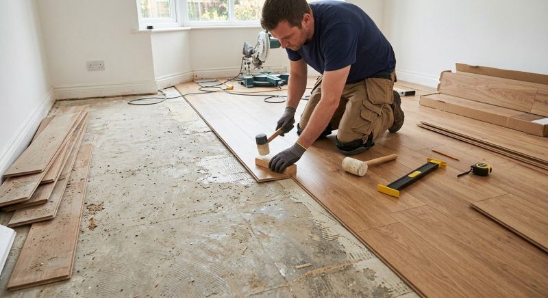 Laminate Floor Replacement in Leominster, MA