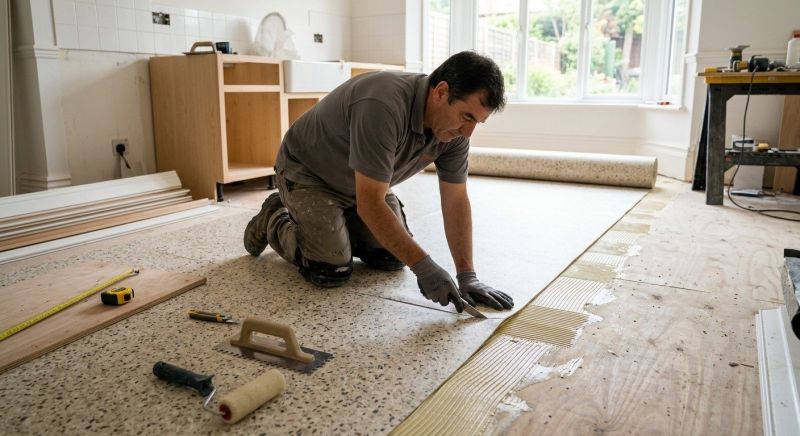 Linoleum Floor Installation in Blackstone, MA