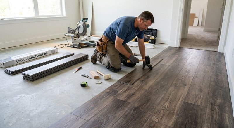 Linoleum Floor Installation in Leominster, MA