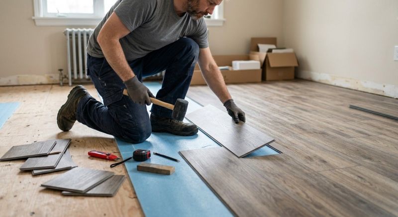 Linoleum Floor Installation in Framingham, MA