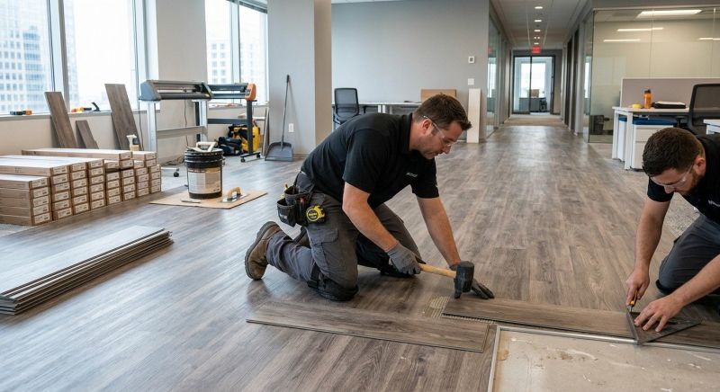 Linoleum Floor Installation in Sherborn, MA