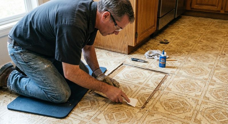 Linoleum Floor Installation in Wakefield, MA