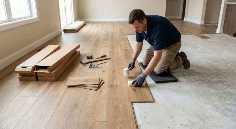 Luxury Vinyl Tile Installation in Cambridge, MA