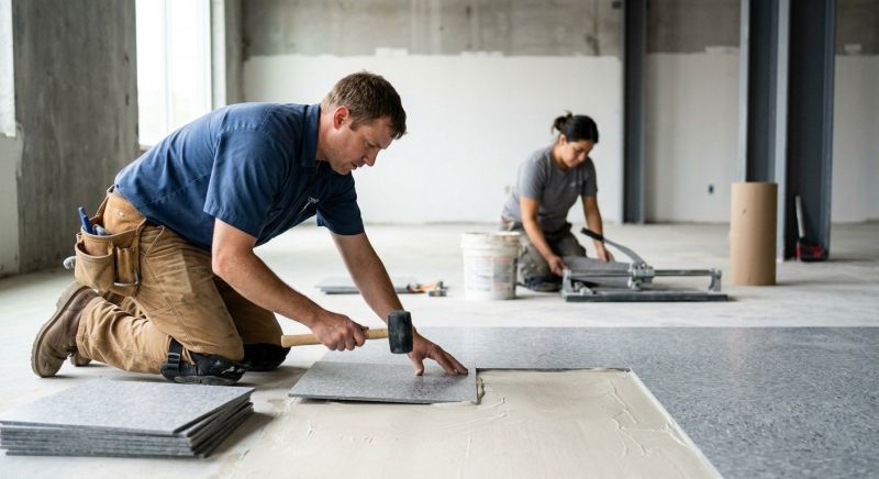 Lvt Flooring Installation in Blackstone, MA