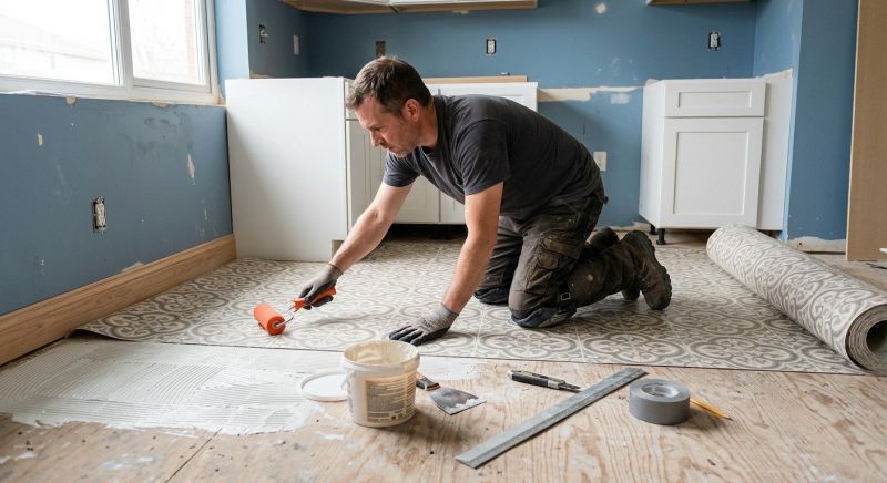 Sheet Flooring Installation in Blackstone, MA