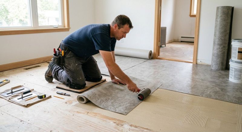 Sheet Flooring Installation in Braintree, MA