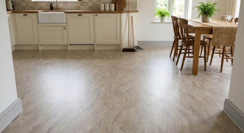 Sheet Linoleum Installation in Newton, MA