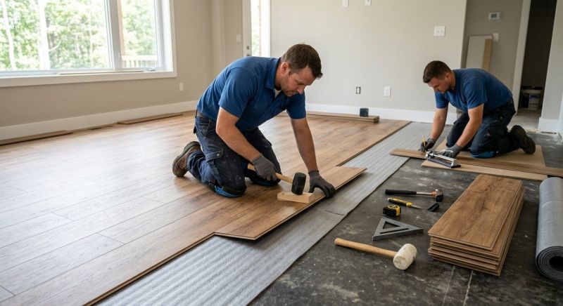 Vinyl Flooring Installation in Grafton, MA