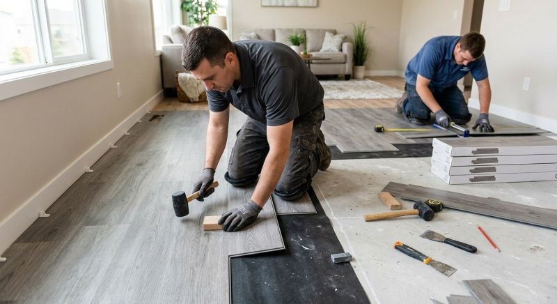Vinyl Flooring Installation in Malden, MA