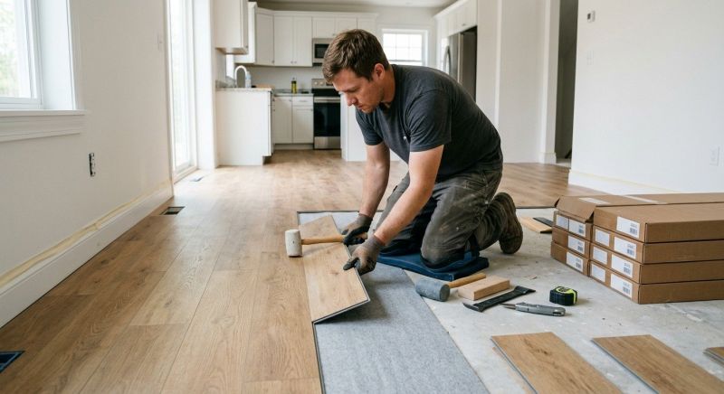 Vinyl Flooring Installation in Needham, MA