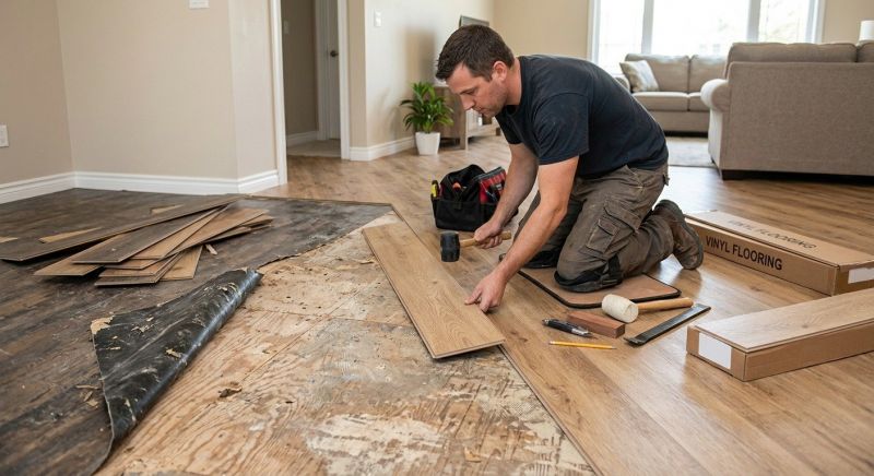 Vinyl Flooring Installation in Woonsocket, RI