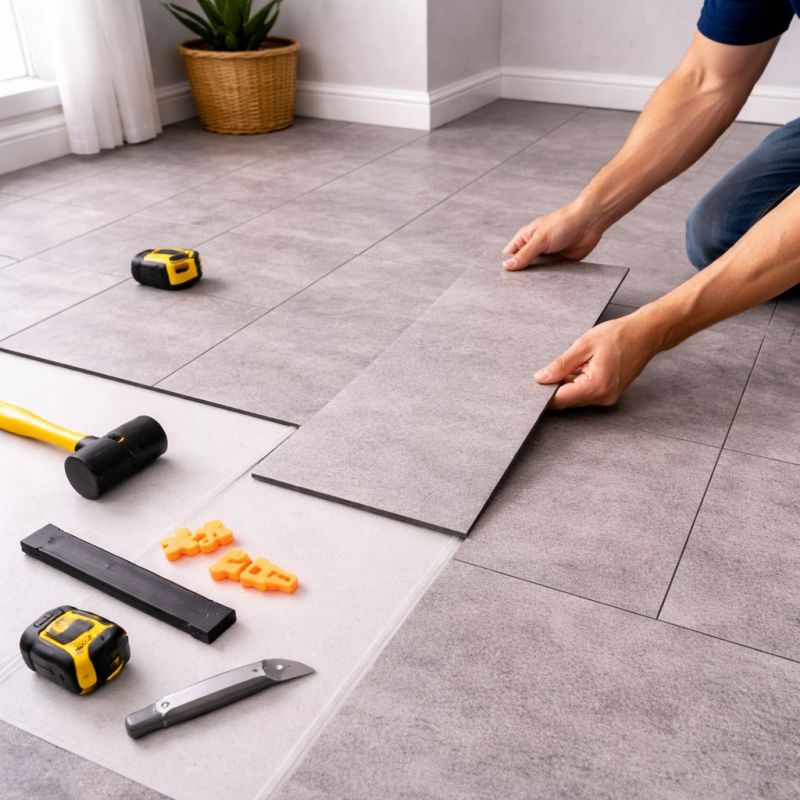 Vinyl Tile Installation in Framingham, MA