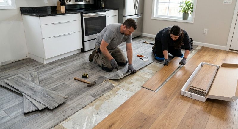 Vinyl Tile Replacement in Framingham, MA