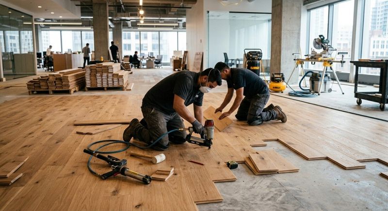 Commercial Hardwood Service in Westford, MA